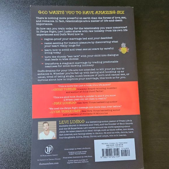 4/$25 Swipe Right: The Life-and-Death Power of Sex and Romance - Paperback - Picture 5 of 5